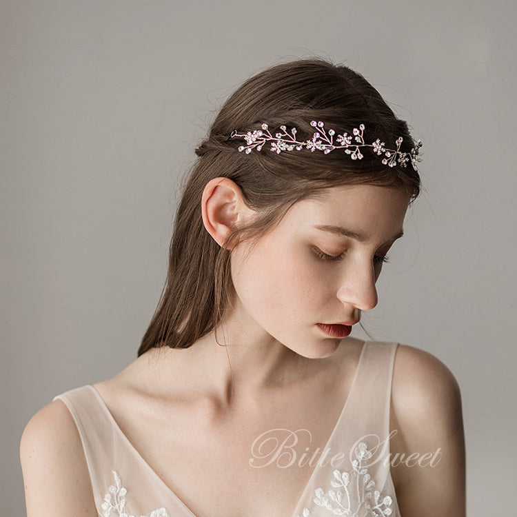 【ac216jd】ビジュースノーヘッドドレス