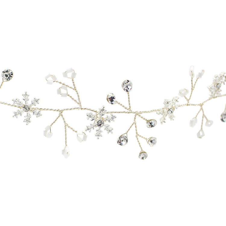 【ac216jd】ビジュースノーヘッドドレス