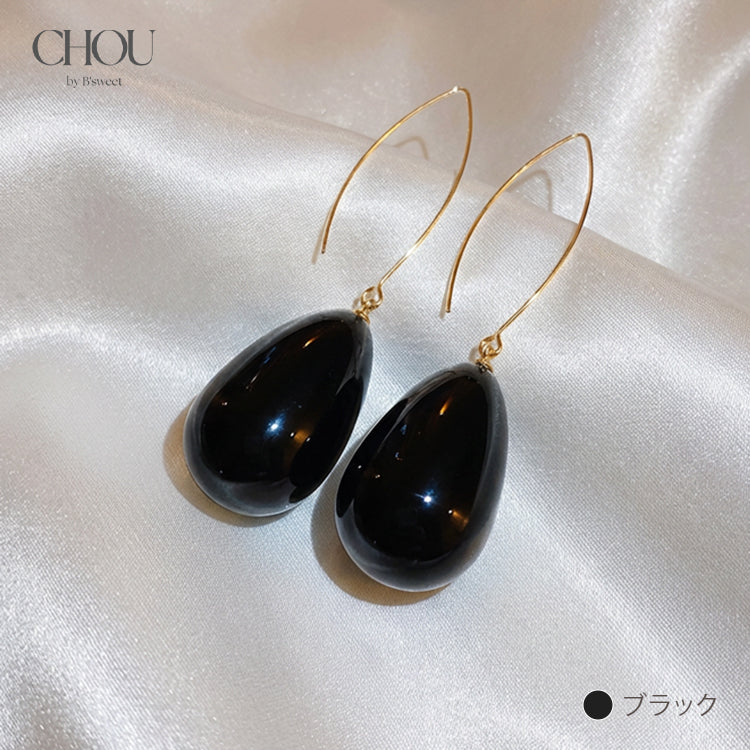 【ac299mo】ティアドロップピアス