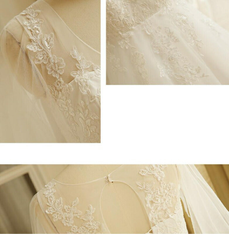 【fh50】イリュージョンネックバックレスAラインドレス【2XL~7XLサイズ】