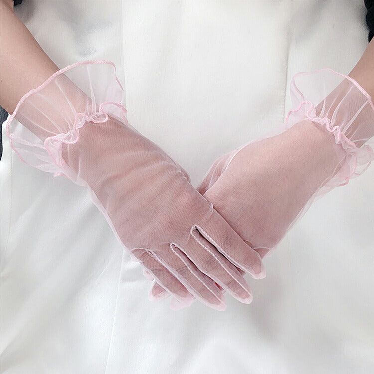 【gvs71iy】ショートグローブ ウェディンググローブ