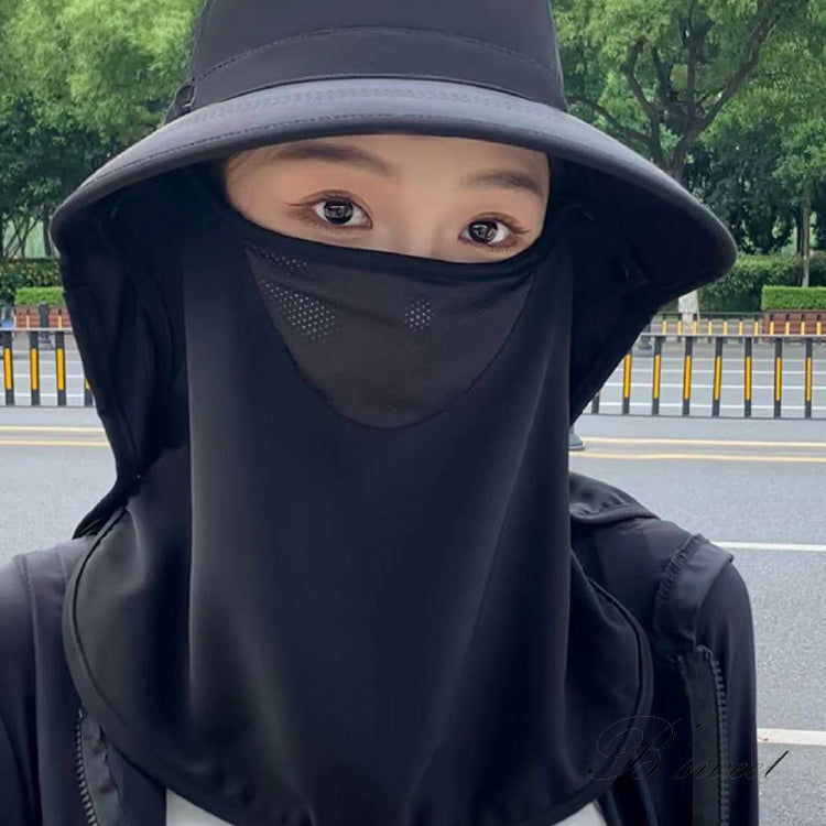 【hat2】つば広帽子 3WAY小顔帽子