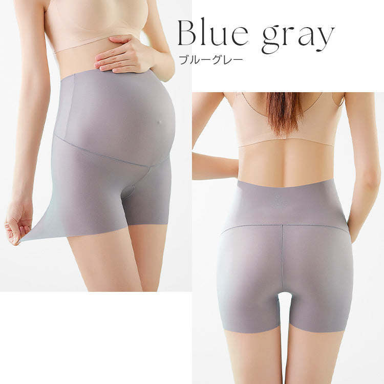 【 in34】【2枚セット】シルク混クロッチマタニティショーツ