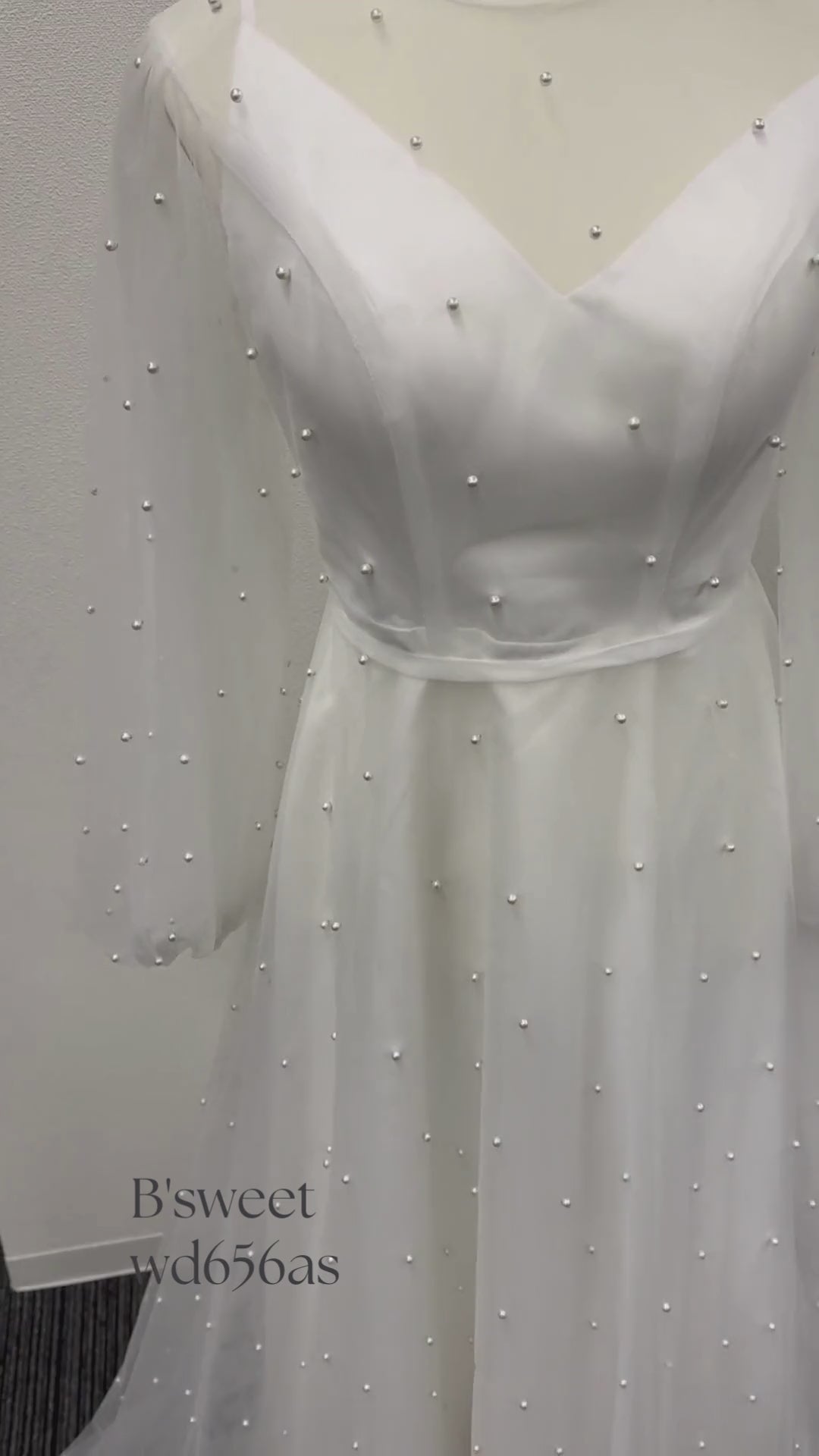 【wd656as】チュールパールワンピースキャミソール2wayドレス