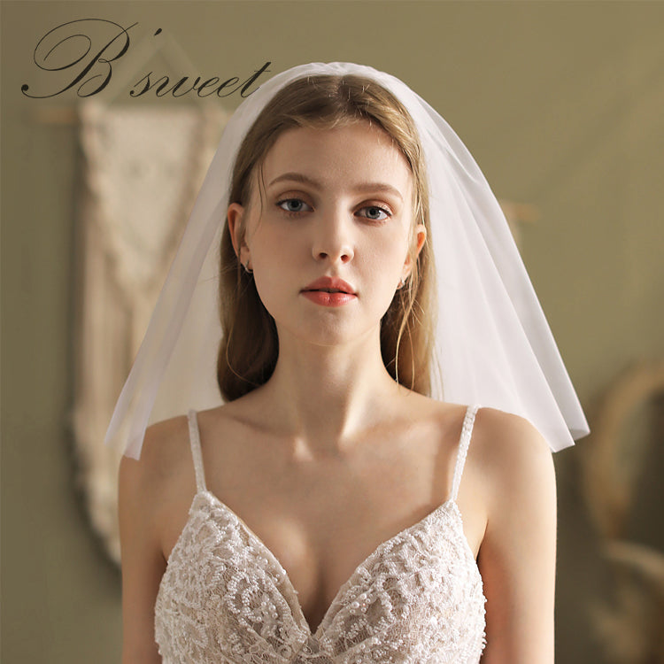 【ts188jd】シンプルミニショートベール