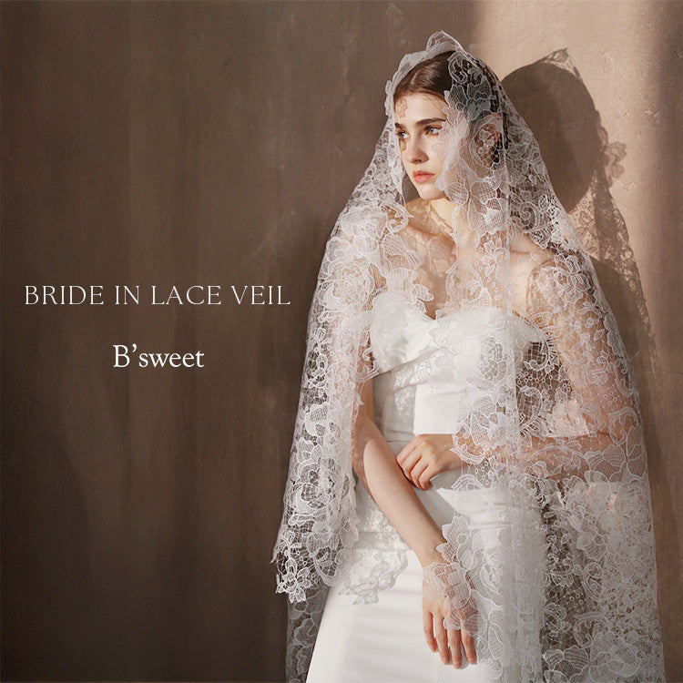 【ts247jd】フラワーマリアベール ミディアム【4サイズ】