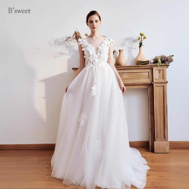 フラワーチュールドレス