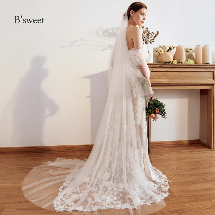 【ur77】 オフショルダーレース刺繡ドレス マーメイドライン