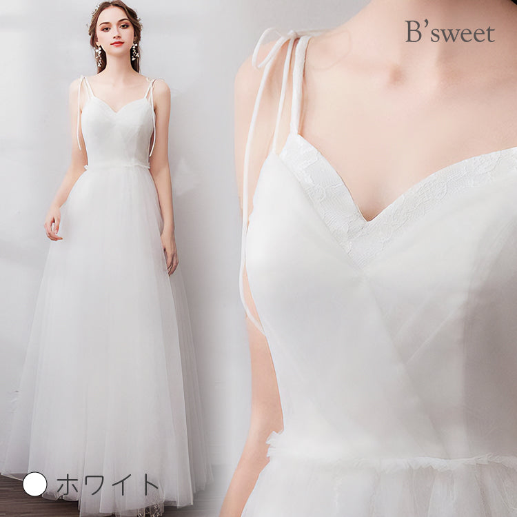 【wd115xy】キャミタイプドレス Aライン