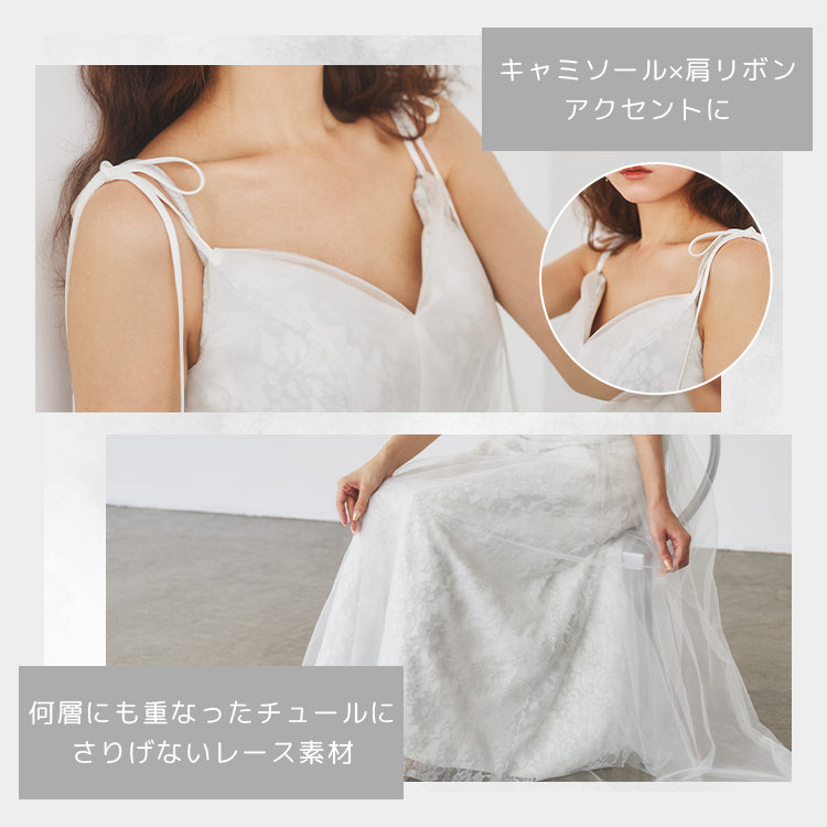【wd115xy】キャミタイプドレス Aライン