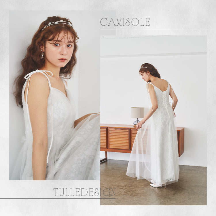 【wd115xy】キャミタイプドレス Aライン