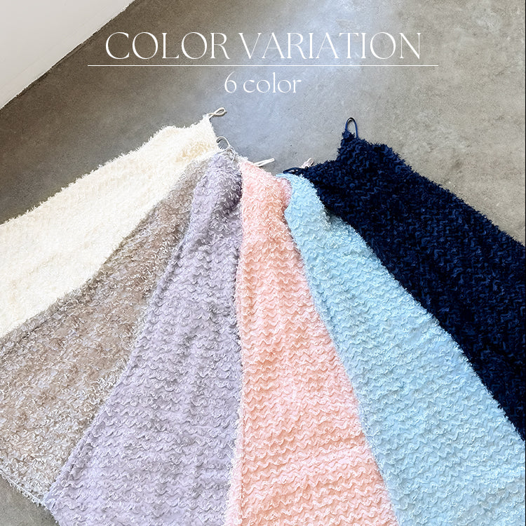 【kd145dr】ウェーブフェザーキャミソールドレス ソフトマーメイドライン