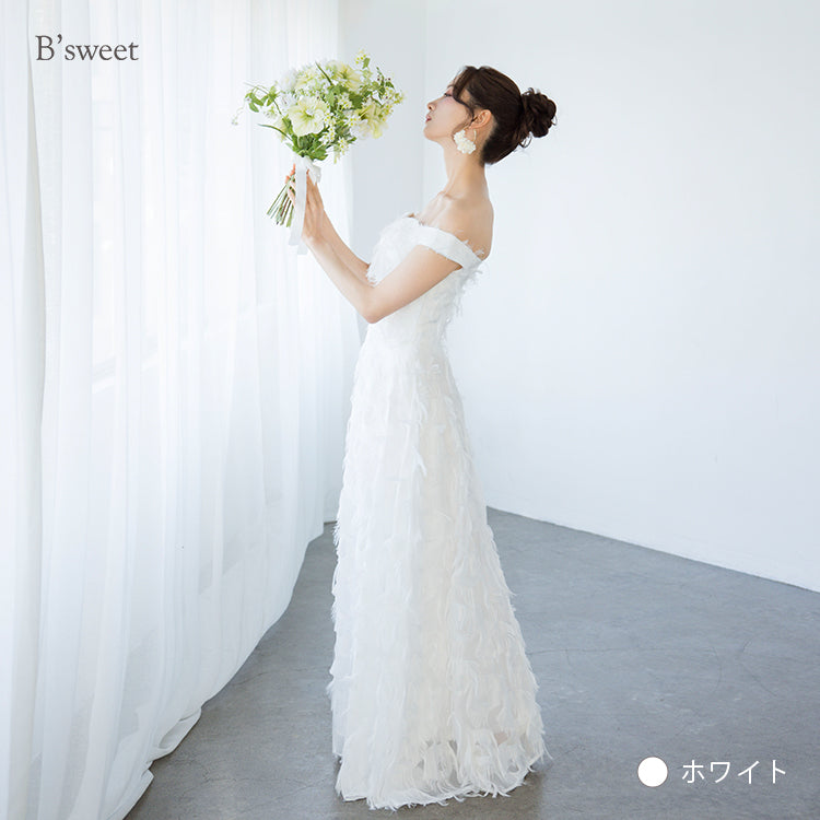 【wd650-1dr】フェザードレス オフショルタイプ Aライン