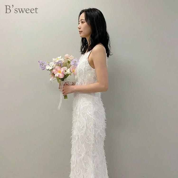 【wd650dr_md】フェザードレス マーメイドライン