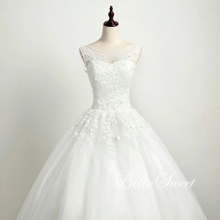 【wd655af】 ノースリーブ刺繍プリンセスドレス プリンセスライン