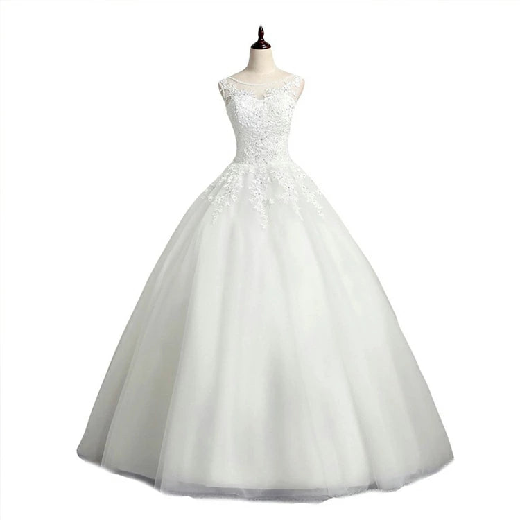 【wd655af】 ノースリーブ刺繍プリンセスドレス プリンセスライン