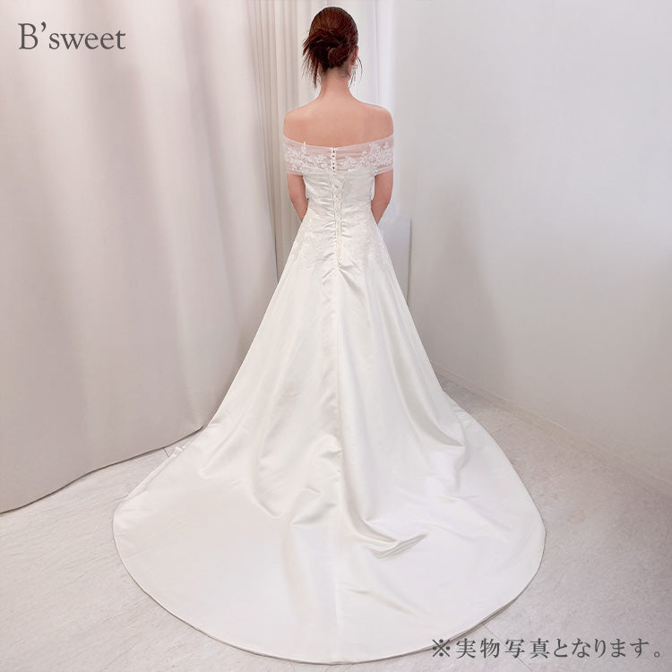 【wd715sr】2wayオフショルダードレス Aライン