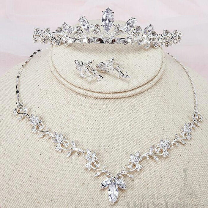 ティアライヤリングネックレス3点セット