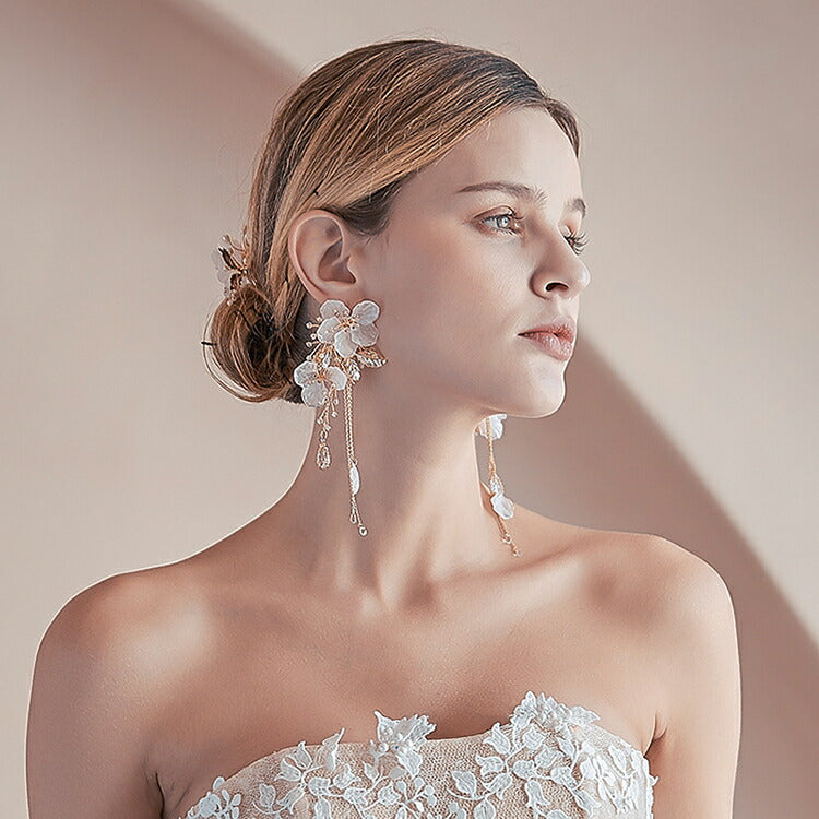 【ac210hm】ロゼブロッサムアクセサリー (選べるタイプ:ヘッドパーツ/ピアス/イヤリング)