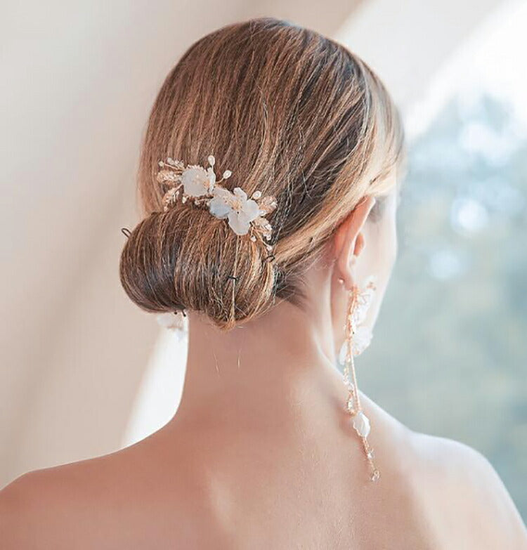 【ac210hm】ロゼブロッサムアクセサリー (選べるタイプ:ヘッドパーツ/ピアス/イヤリング)