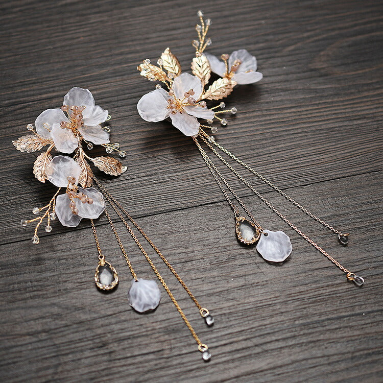 【ac210hm】ロゼブロッサムアクセサリー (選べるタイプ:ヘッドパーツ/ピアス/イヤリング)