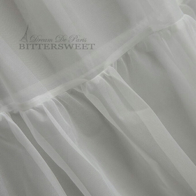 【in10ly】豪華なロングパニエ 丈は約110cm 3段パニエ パニエ 大人 ロング aライン ウェディング ウエディング ロングパニエ ボリュームアップ 折りたたみ可【直径は約60cm・80cm・100cm】【丈は約110cm】