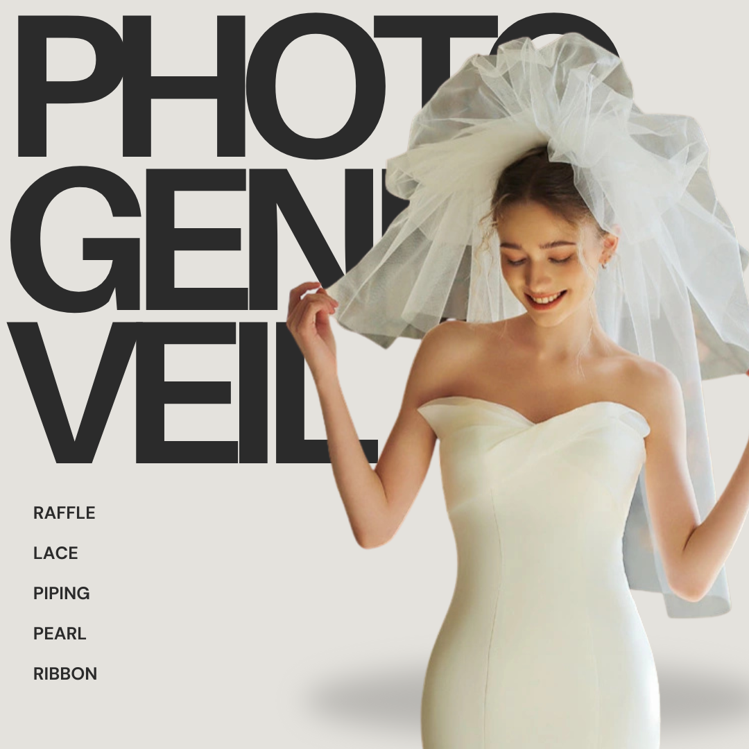 前撮り花嫁必見！映えるベール選び！