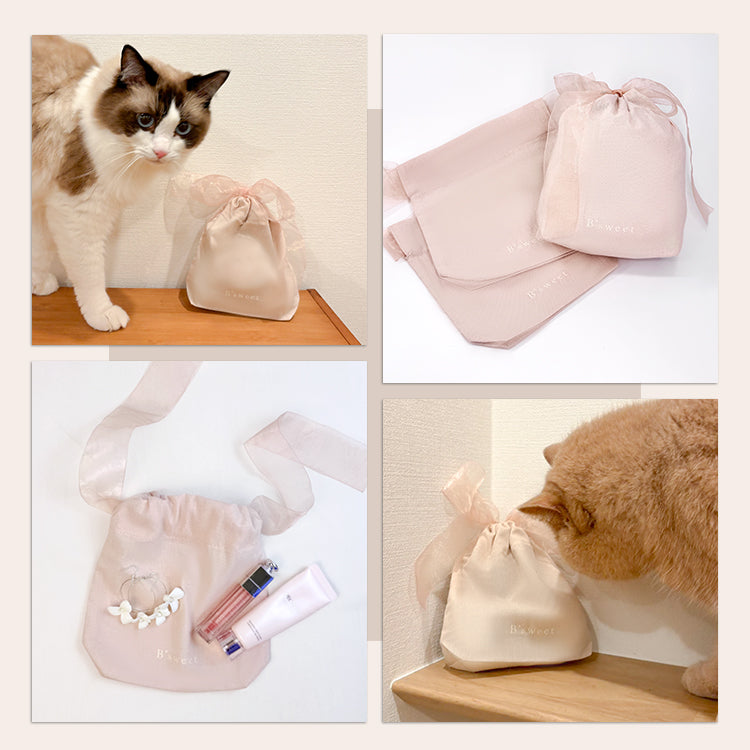 🩷B’sweetオリジナルポーチ発売記念！猫×ポーチ特集🐾