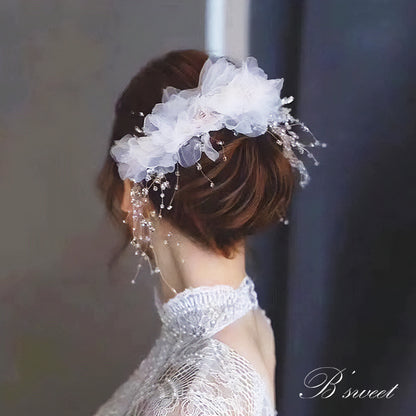 【ac128ct】 コサージュヘッドドレス　（選べるセット内容）