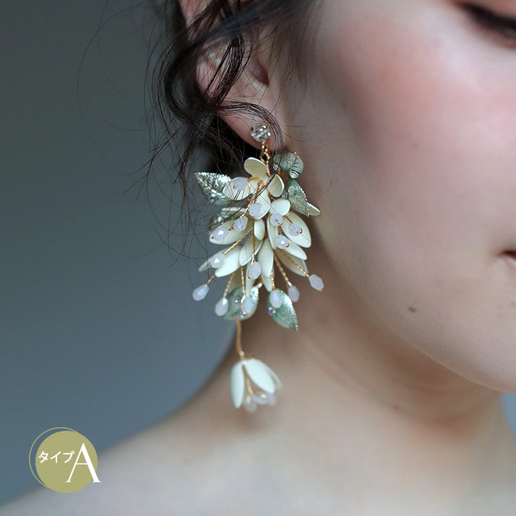 【ac211hm】Bloom Collection イヤリング　選べる５タイプ