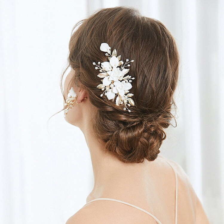 【ac212hm】flowertwigアクセサリー　ヘッドアクセサリー／ピアス／イヤリング