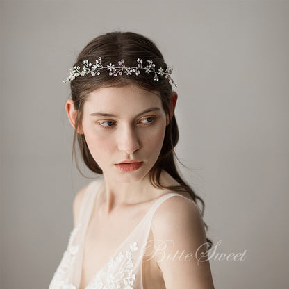 【ac216jd】ビジュースノーヘッドドレス