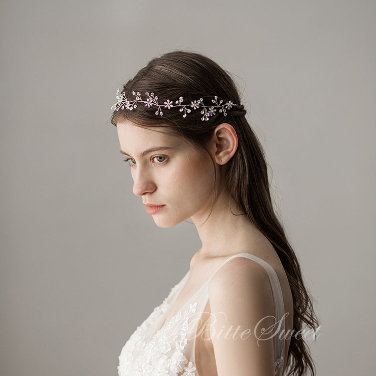 【ac216jd】ビジュースノーヘッドドレス