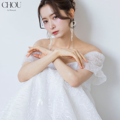 【ac286mo】パールタッセルピアス