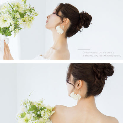 【ac290mo】リングフラワーピアス