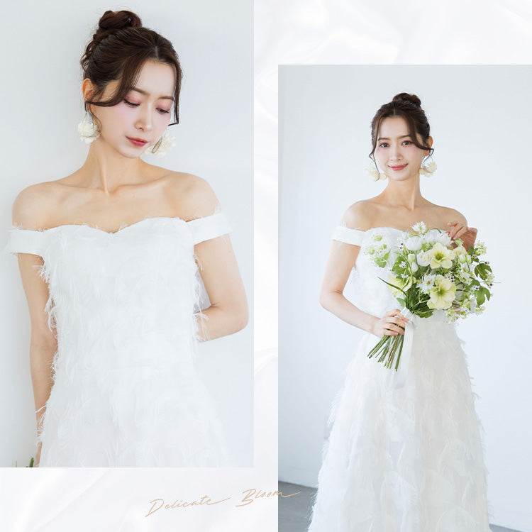 【ac290mo】リングフラワーピアス