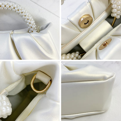 【bb88vn】2wayパールハンドルミニバッグ