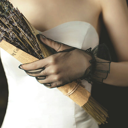 【gvs71iy】ショートグローブ ウェディンググローブ