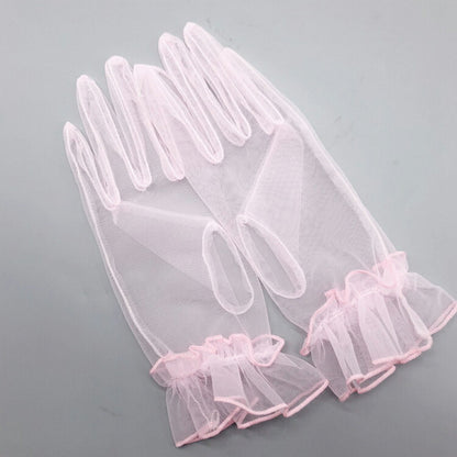 【gvs71iy】ショートグローブ ウェディンググローブ