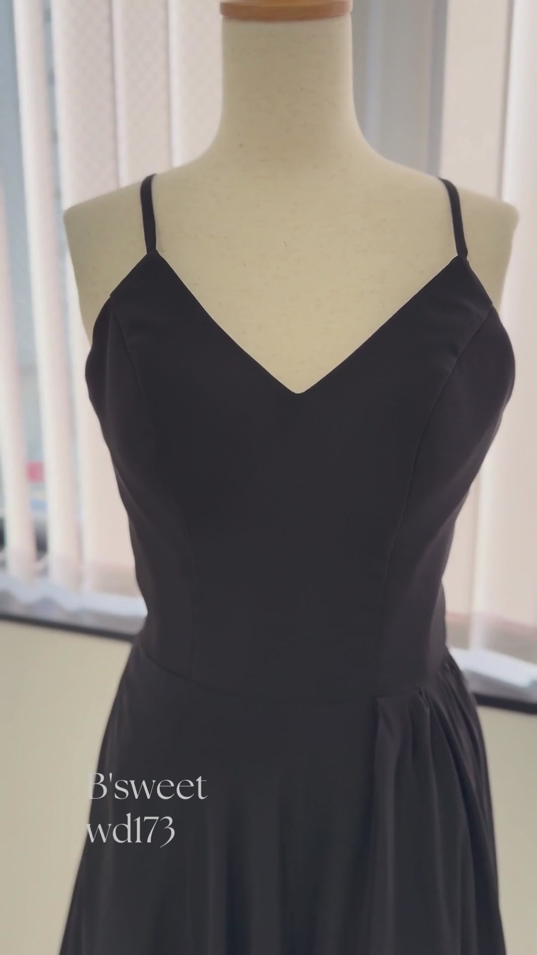 【wd173jx】キャミソールスリットドレス　スレンダーライン