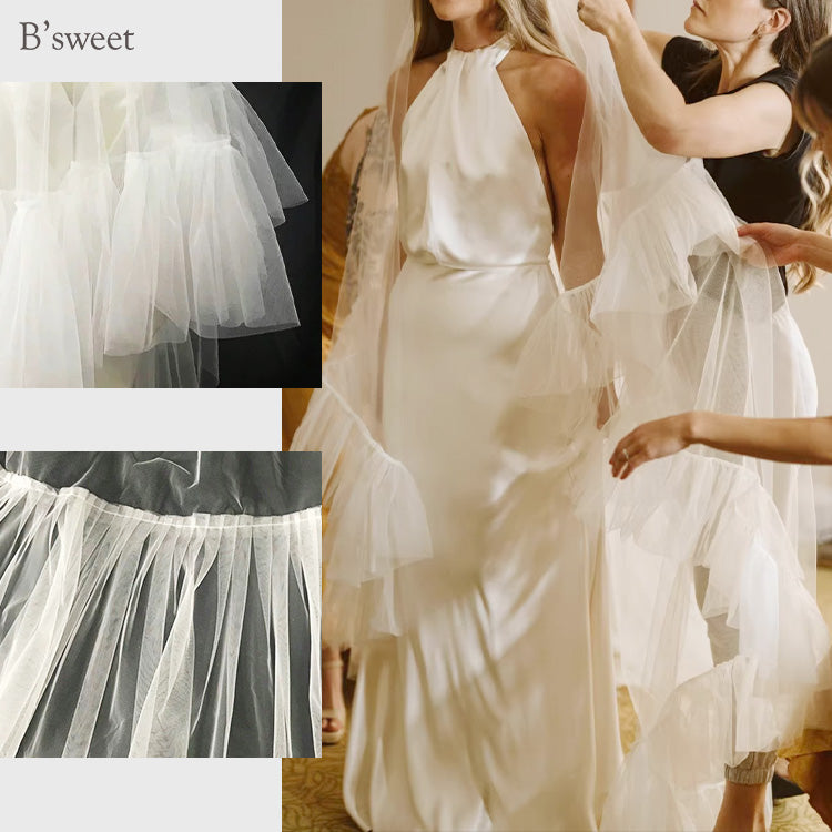 ロングベール ウェディングベール ロングベール トリートドレッシング THE