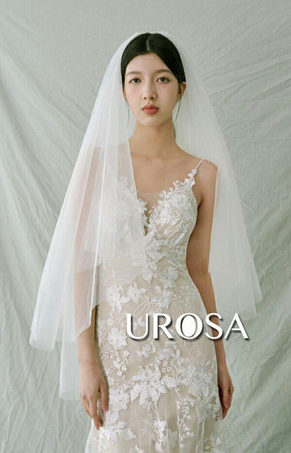 ur3】総レースソフトマーメイドキャミソールドレス マーメイドライン