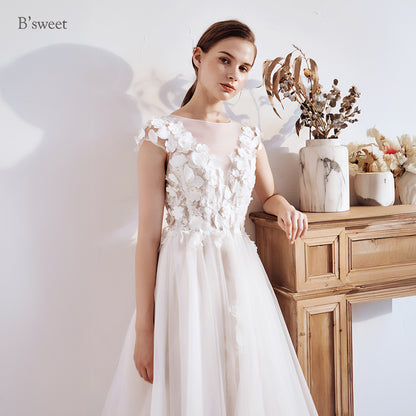 フラワーチュールドレス