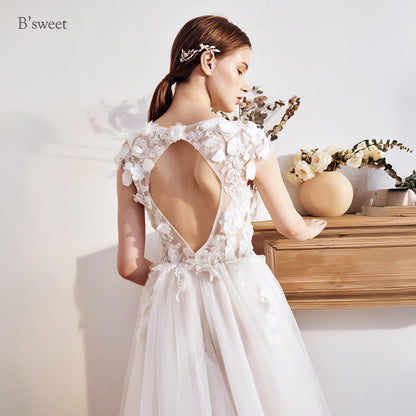 フラワーチュールドレス