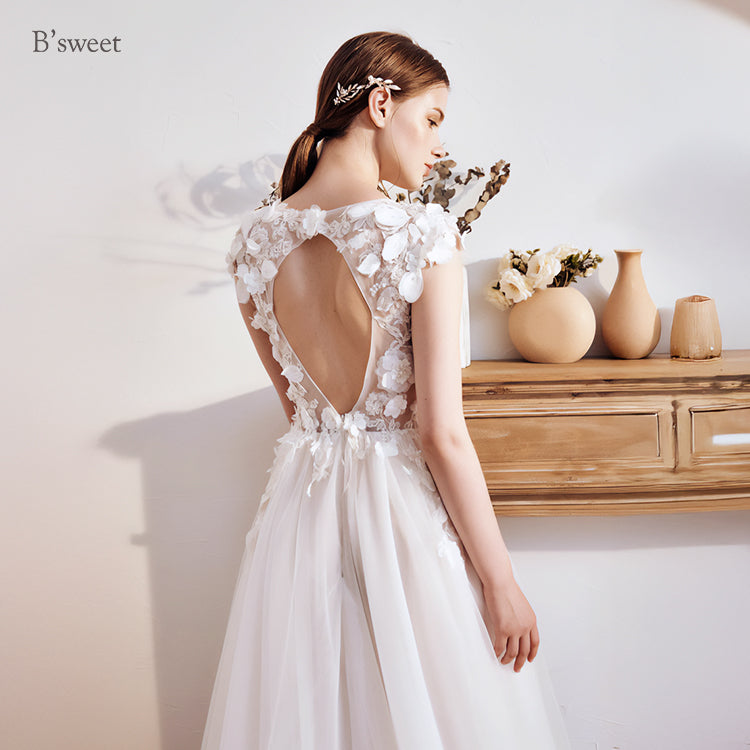 フラワーチュールドレス