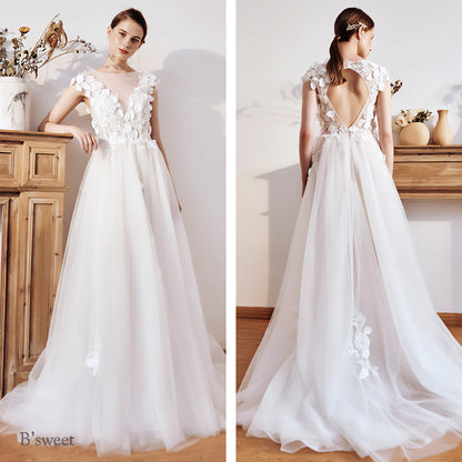 フラワーチュールドレス