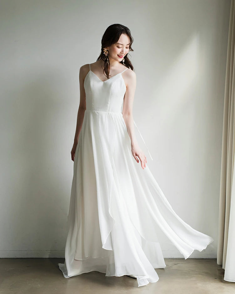 SL03 SL04【hwd173jx】キャミソールスリットドレス　スレンダーライン