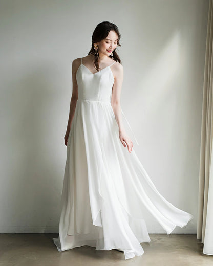 SL03 SL04【hwd173jx】キャミソールスリットドレス　スレンダーライン