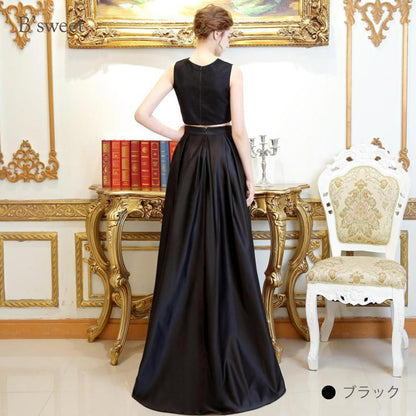 【wd378ls】セットアップフィッシュテールドレス　Aライン