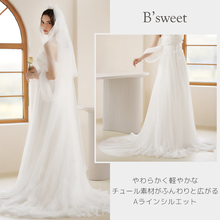 wd680yj】フラワーデザインエンパイア／マタニティドレス – B'sweet